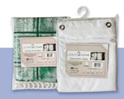 JENIN HOME WATERPROOF SHOWER CURTAIN
