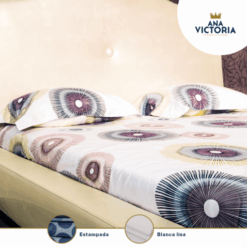 JUEGO DE SABANA TACTO ALGODÓN