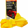 SET MICRO CLOTH YELLOW 36 PZS 40*40 GRUESA