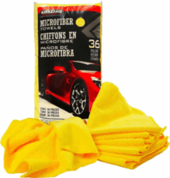 SET MICRO CLOTH YELLOW 36 PZS 40*40 GRUESA